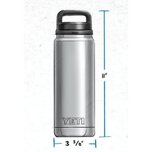 PERSONALIZED Authentic 26 oz Yeti Rambler with Straw Lid- LASER ENGRAV -  ImpressMeGifts